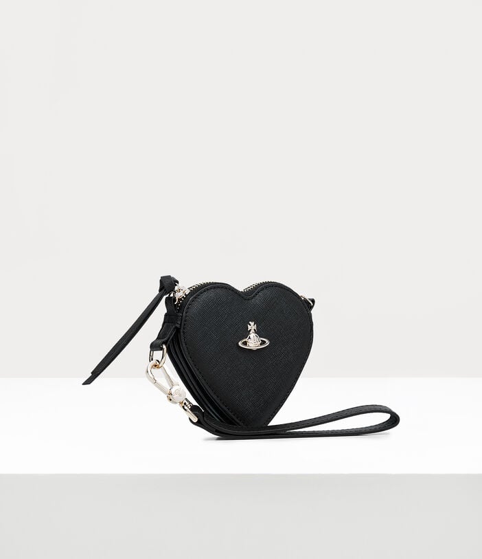 Vivienne Westwood SAFFIANO HEART WRISTLET